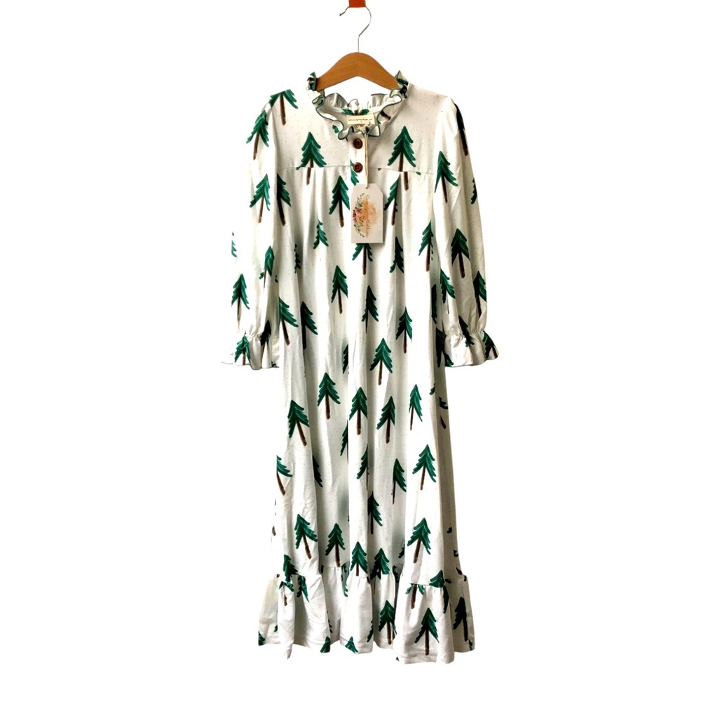 Eliza Grace Christmas Gown Girls | Ruffles